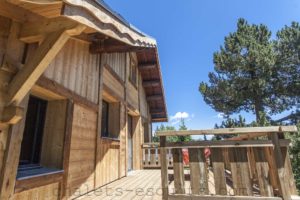 chalet Nest en été