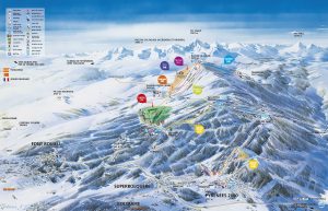 Plan des pistes Font Romeu